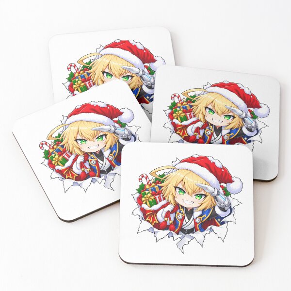 Item preview, Jin Kisaragi BlazBlue Christmas Torn Paper Peek designed and sold by mildaclairmo.