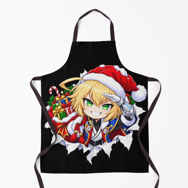 Item preview, Jin Kisaragi BlazBlue Christmas Torn Paper Peek designed and sold by mildaclairmo.