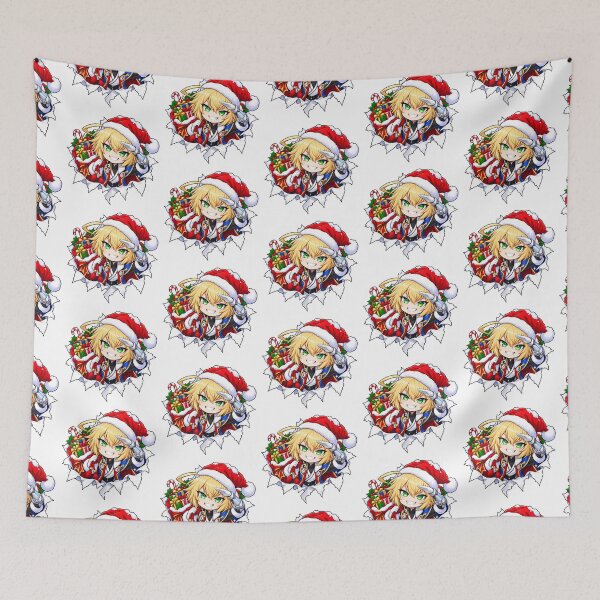 Item preview, Jin Kisaragi BlazBlue Christmas Torn Paper Peek designed and sold by mildaclairmo.
