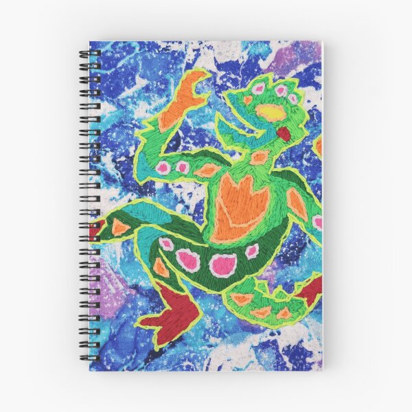 Item preview, Cosmic Dancing Green Reptile Character designed and sold by Menagerie-Neon.