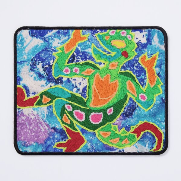 Item preview, Cosmic Dancing Green Reptile Character designed and sold by Menagerie-Neon.