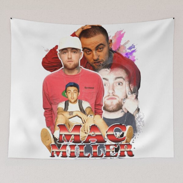 Aperçu de l'œuvre Mac Miller Retro Hip Hop créée et vendue par Mnx6.