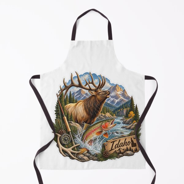 Item preview, Idaho Hunting & Fishing designed and sold by Whimspired By Paxx.