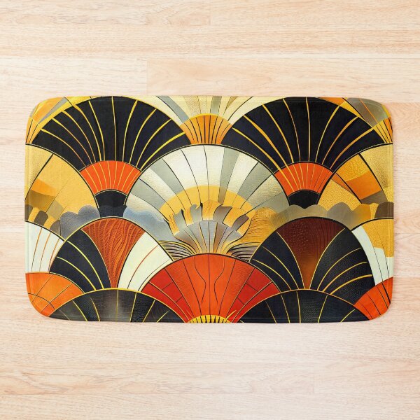 Item preview, Japanese Fantasy Fans Bold Red and Black Pattern designed and sold by DEC02.