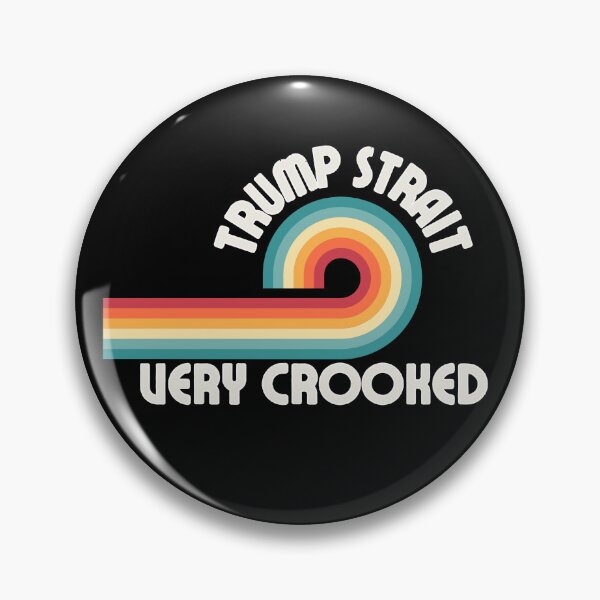 Item preview, Trump Strait Very Crooked Hormuz Strait Anti Trump designed and sold by seekingclarity.