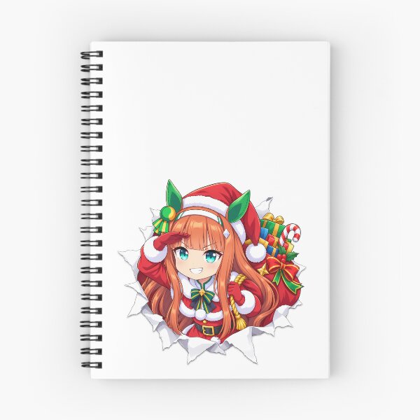 Item preview, Silence Suzuka Uma Musume Christmas Torn Paper Gift designed and sold by mildaclairmo.