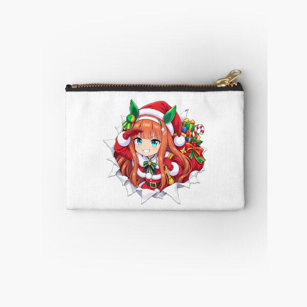 Item preview, Silence Suzuka Uma Musume Christmas Torn Paper Gift designed and sold by mildaclairmo.