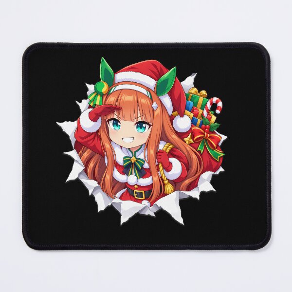 Item preview, Silence Suzuka Uma Musume Christmas Torn Paper Gift designed and sold by mildaclairmo.
