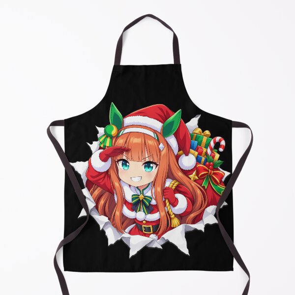 Item preview, Silence Suzuka Uma Musume Christmas Torn Paper Gift designed and sold by mildaclairmo.