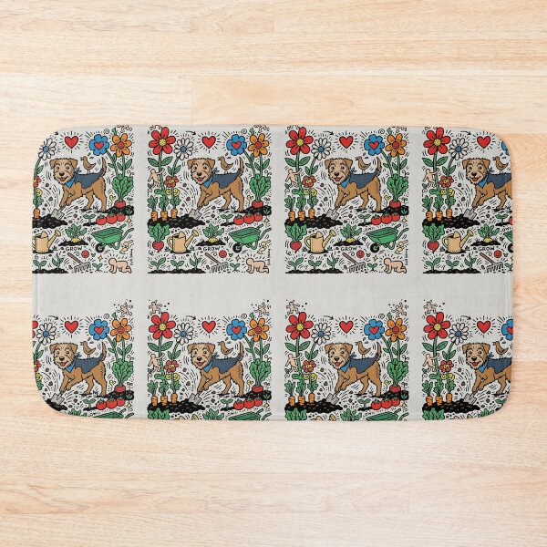Item preview, Border Terrier Gardener designed and sold by PictoVibe.