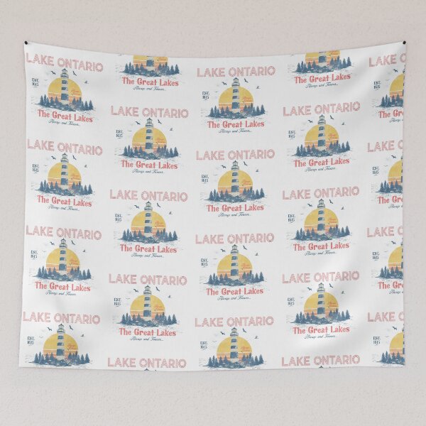 Item preview, VINTAGE LAKE ONTARIO, ALWAYS ONTARIO designed and sold by delllsdesigns.