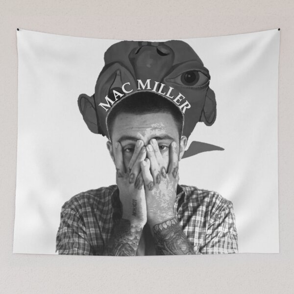 Item preview, Mac Miller Retro Hip Hop Vintage Music Legend designed and sold by Mnx6.