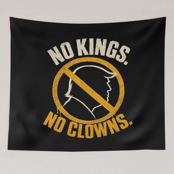 Item preview, Canadian/ US Anti-Trump Pride – No Kings No clowns designed and sold by TEEJAMBOREE.