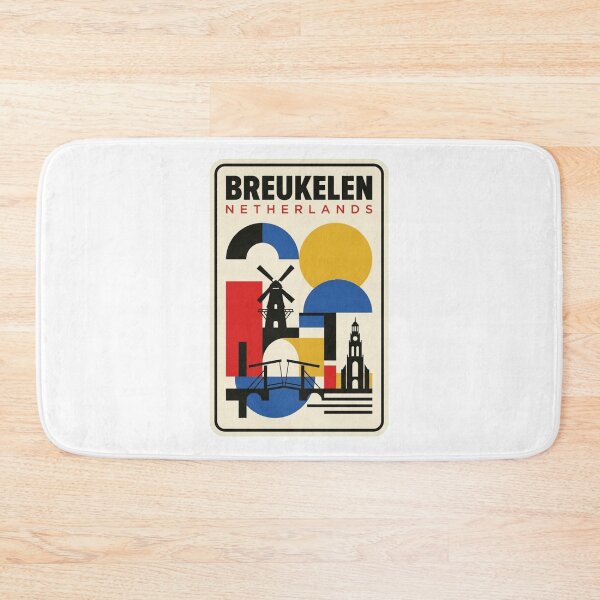 Item preview, Retro Breukelen Bauhaus Geometric Skyline designed and sold by k3rstman1.