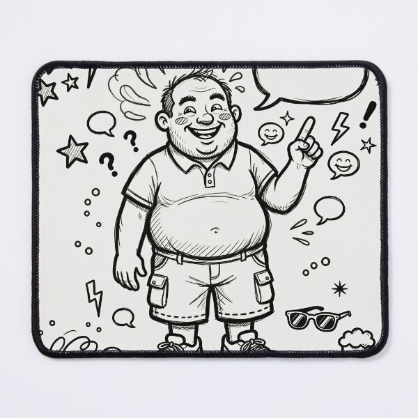 Item preview, Dad Jokes Dad Bod Pencil Doodle Tee designed and sold by DIUMERI.