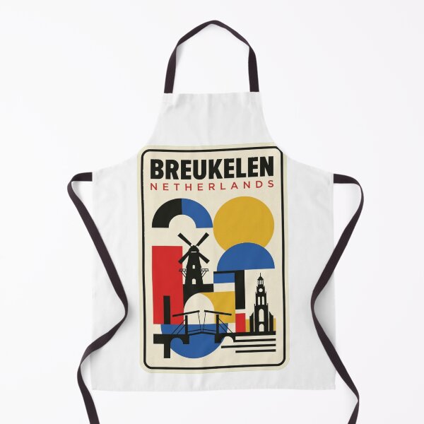 Item preview, Retro Breukelen Bauhaus Geometric Skyline designed and sold by k3rstman1.