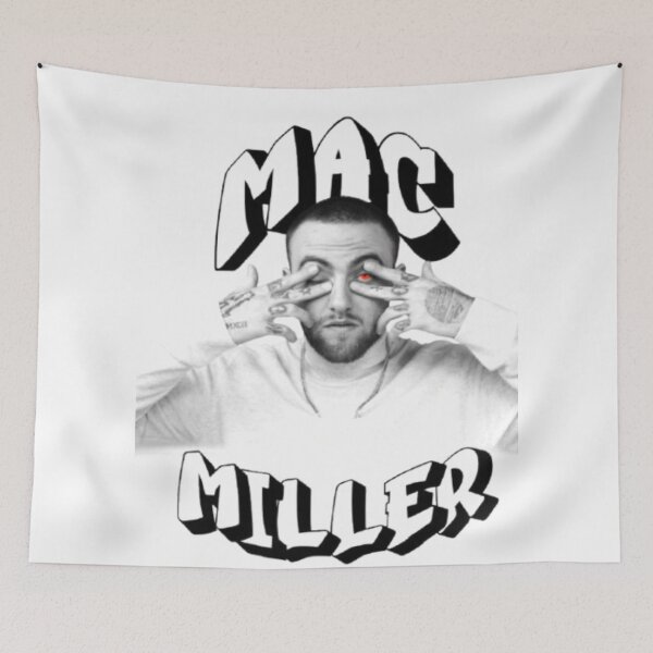 Item preview, Mac Miller Retro Hip Hop Vintage Music Legend designed and sold by Mnx6.