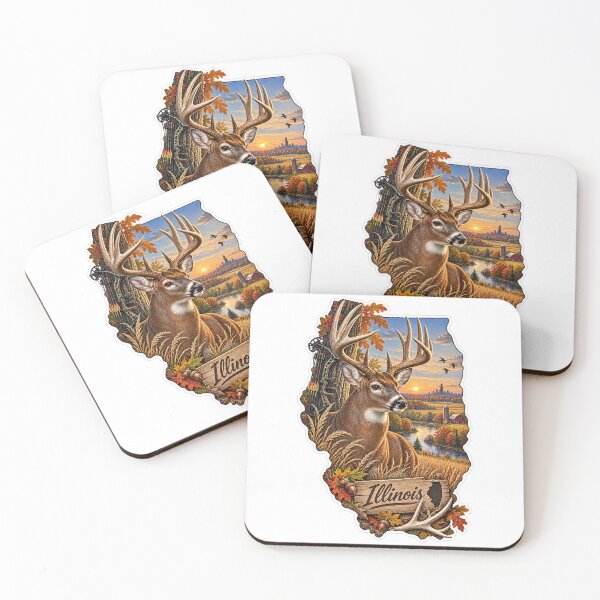 Item preview, Illinois Hunting & Fishing designed and sold by Whimspired By Paxx.