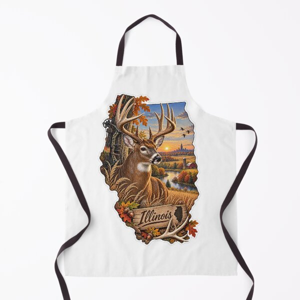 Aperçu de l'œuvre Chasse et pêche dans l'Illinois créée et vendue par Whimspired By Paxx.