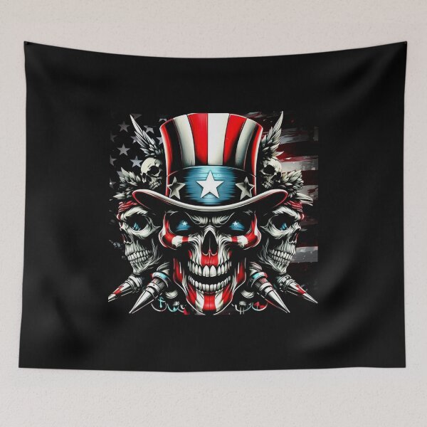 Item preview, Flag Skull designed and sold by Snookie420.