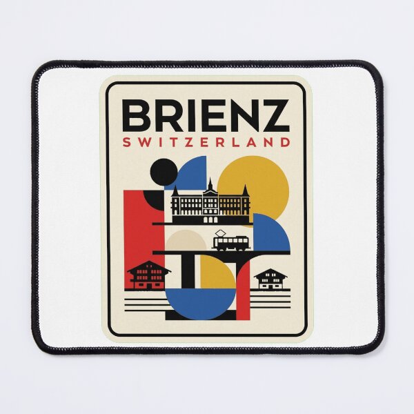 Item preview, Retro Brienz Bauhaus Geometric Skyline designed and sold by k3rstman1.
