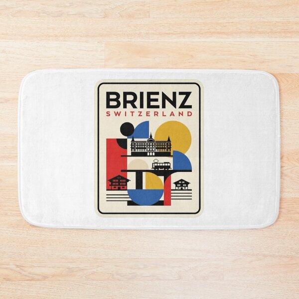 Item preview, Retro Brienz Bauhaus Geometric Skyline designed and sold by k3rstman1.