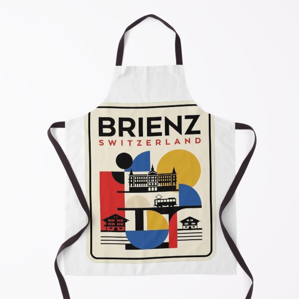 Item preview, Retro Brienz Bauhaus Geometric Skyline designed and sold by k3rstman1.