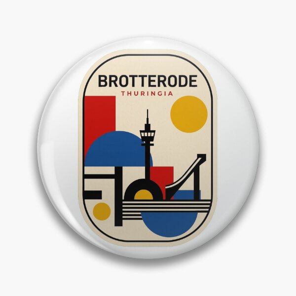 Item preview, Retro Brotterode Bauhaus Geometric Skyline designed and sold by k3rstman1.