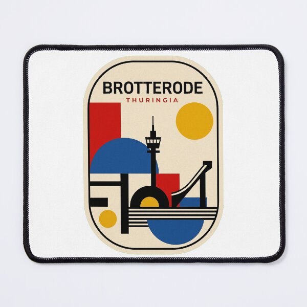 Item preview, Retro Brotterode Bauhaus Geometric Skyline designed and sold by k3rstman1.