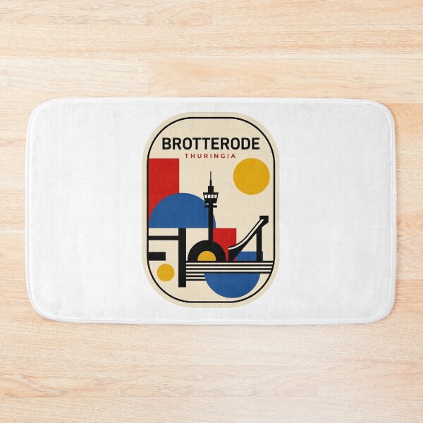 Item preview, Retro Brotterode Bauhaus Geometric Skyline designed and sold by k3rstman1.
