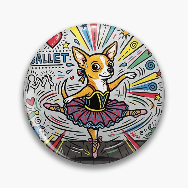 Item preview, Chihuahua Ballet designed and sold by PictoVibe.