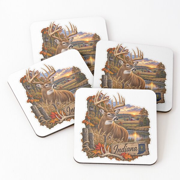 Item preview, Indiana Hunting & Fishing designed and sold by Whimspired By Paxx.
