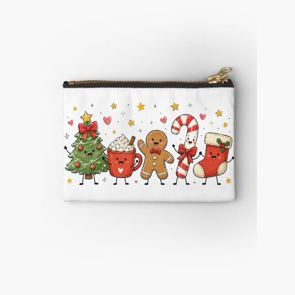Item preview, Cute Kawaii Christmas Holiday Friends Characters designed and sold by DYAFLK.