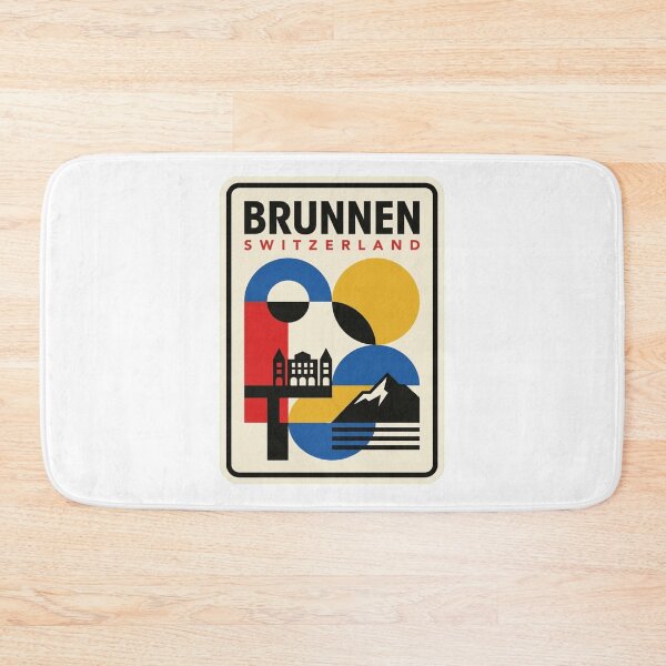 Artikelvorschau, Geometrische Retro-Brunnen-Bauhaus-Skyline entworfen und verkauft von k3rstman1.