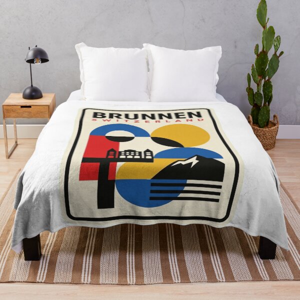 Item preview, Retro Brunnen Bauhaus Geometric Skyline designed and sold by k3rstman1.