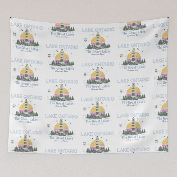 Item preview, VINTAGE LAKE ONTARIO, ALWAYS ONTARIO designed and sold by delllsdesigns.