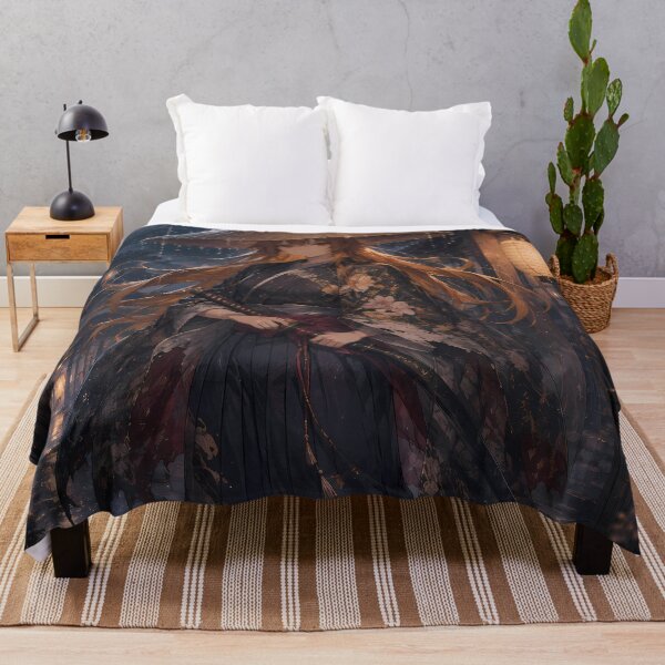Item preview, Holo Spice and Wolf Rainy Moonlit Village designed and sold by mildaclairmo.