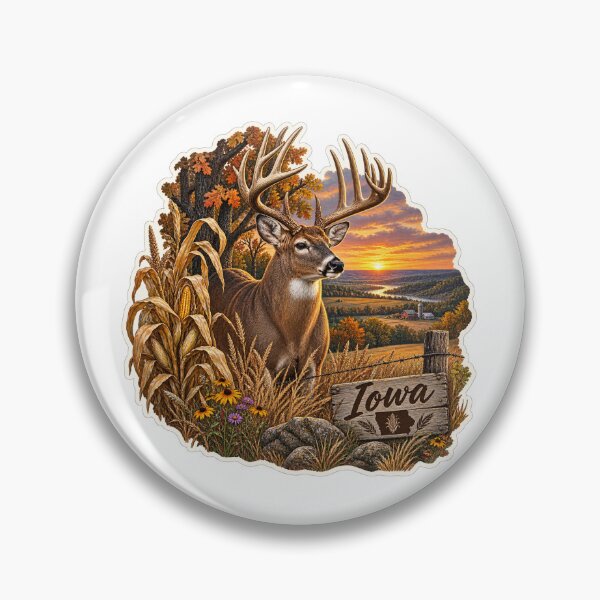 Item preview, Iowa Hunting & Fishing designed and sold by Whimspired By Paxx.