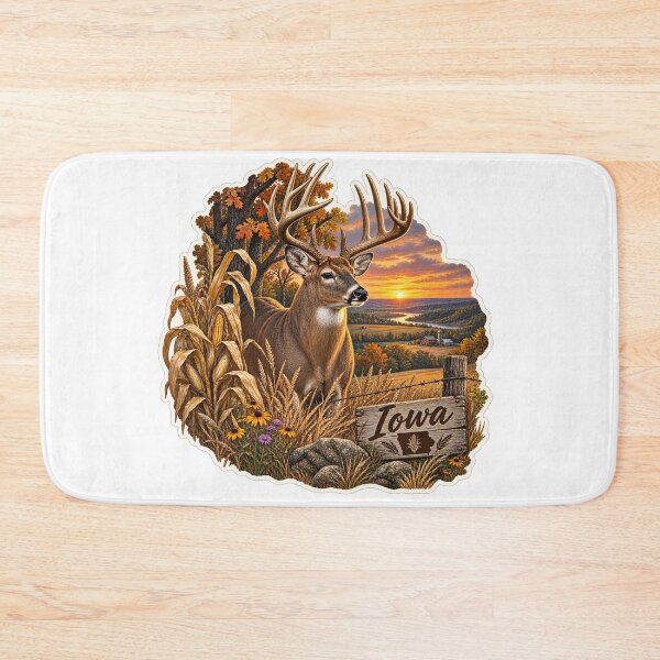 Item preview, Iowa Hunting & Fishing designed and sold by Whimspired By Paxx.