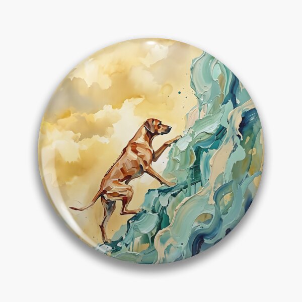 Item preview, Rhodesian Ridgeback Climber designed and sold by PictoVibe.