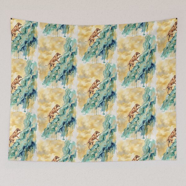 Item preview, Rhodesian Ridgeback Climber designed and sold by PictoVibe.