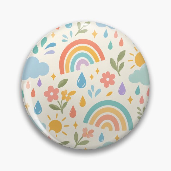 Item preview, Pastel Rainbow Rainy Day Pattern designed and sold by Kooyana04.