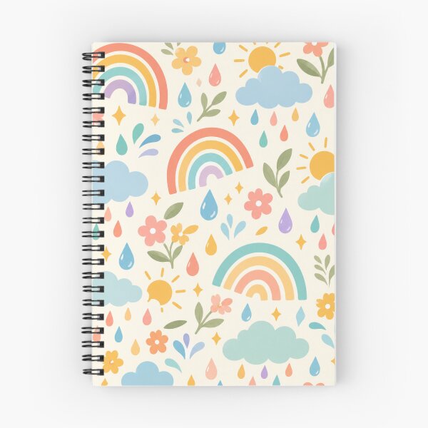 Item preview, Pastel Rainbow Rainy Day Pattern designed and sold by Kooyana04.