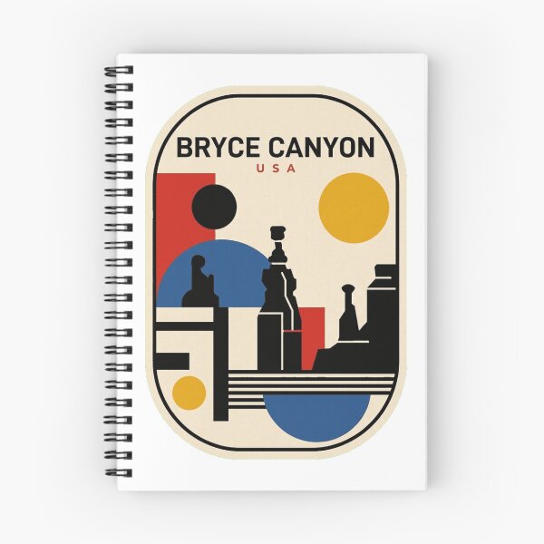 Item preview, Retro Bryce Canyon Bauhaus Geometric Skyline designed and sold by k3rstman1.