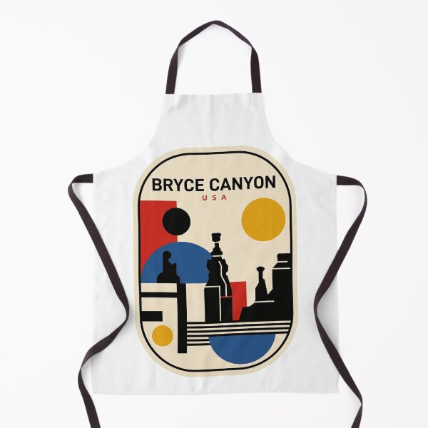 Item preview, Retro Bryce Canyon Bauhaus Geometric Skyline designed and sold by k3rstman1.