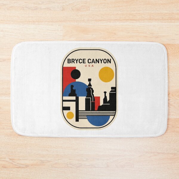 Item preview, Retro Bryce Canyon Bauhaus Geometric Skyline designed and sold by k3rstman1.