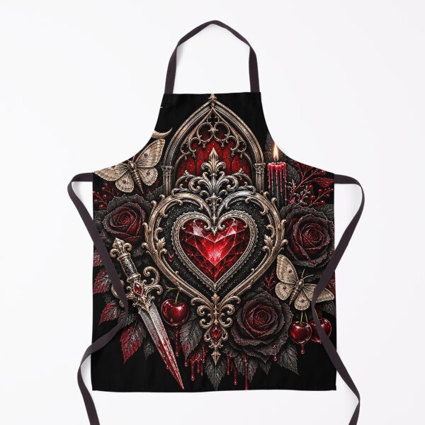 Item preview, Gothic Ruby Heart Dark Romance designed and sold by Joniba-Svz.