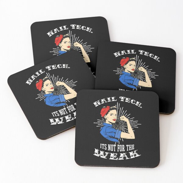 Item preview, 1...Nail Tech Rosie The Riveter Its Not For The Weak designed and sold by PaigeProc.