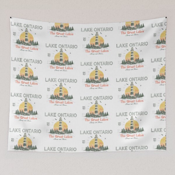 Item preview, LAKE ONTARIO VINTAGE ALWAYS ONTARIO designed and sold by delllsdesigns.