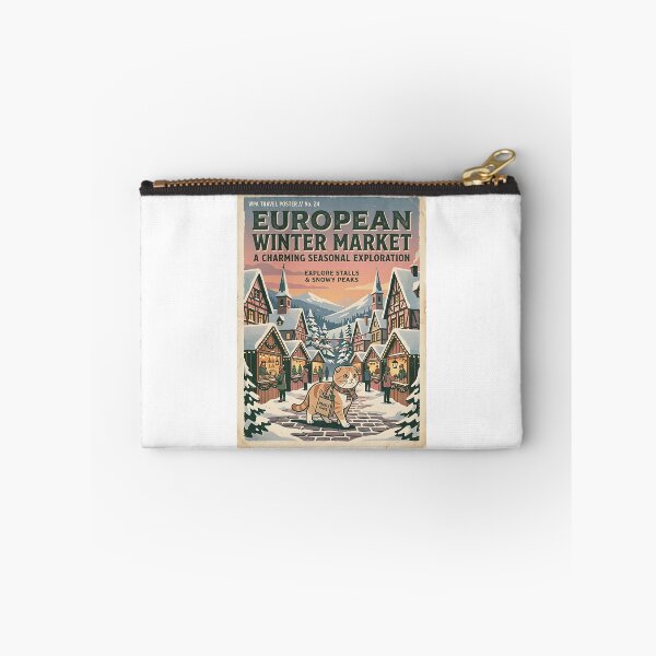 Item preview, Scottish Fold Winter Market designed and sold by PictoVibe.
